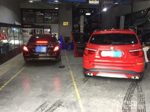 鎮江車工廠改裝服務 寶馬X3十一升級原裝折疊后視鏡、智能電動踏板及RES卡宴排氣，打造電動防爆全能車型